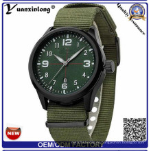 Yxl-861 2016 Luxus-Marke Military Uhr Herren Quarz Analog Uhr Leder Segeltuch Riemen Uhr Mann Sport Uhren Army Relogios Masculino